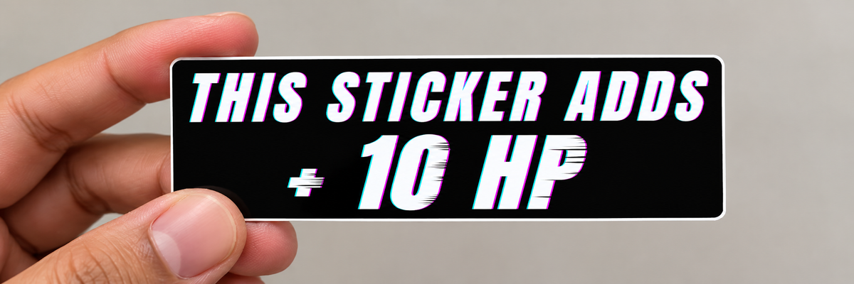 This sticker adds +10 HP