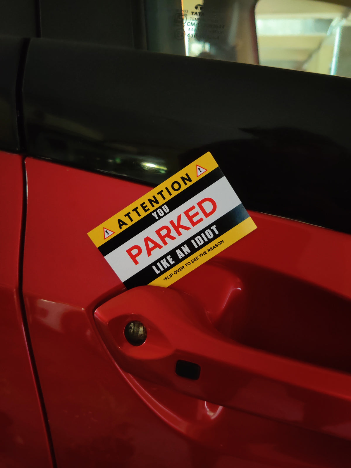 You Parked Like an Idiot - Rage Card