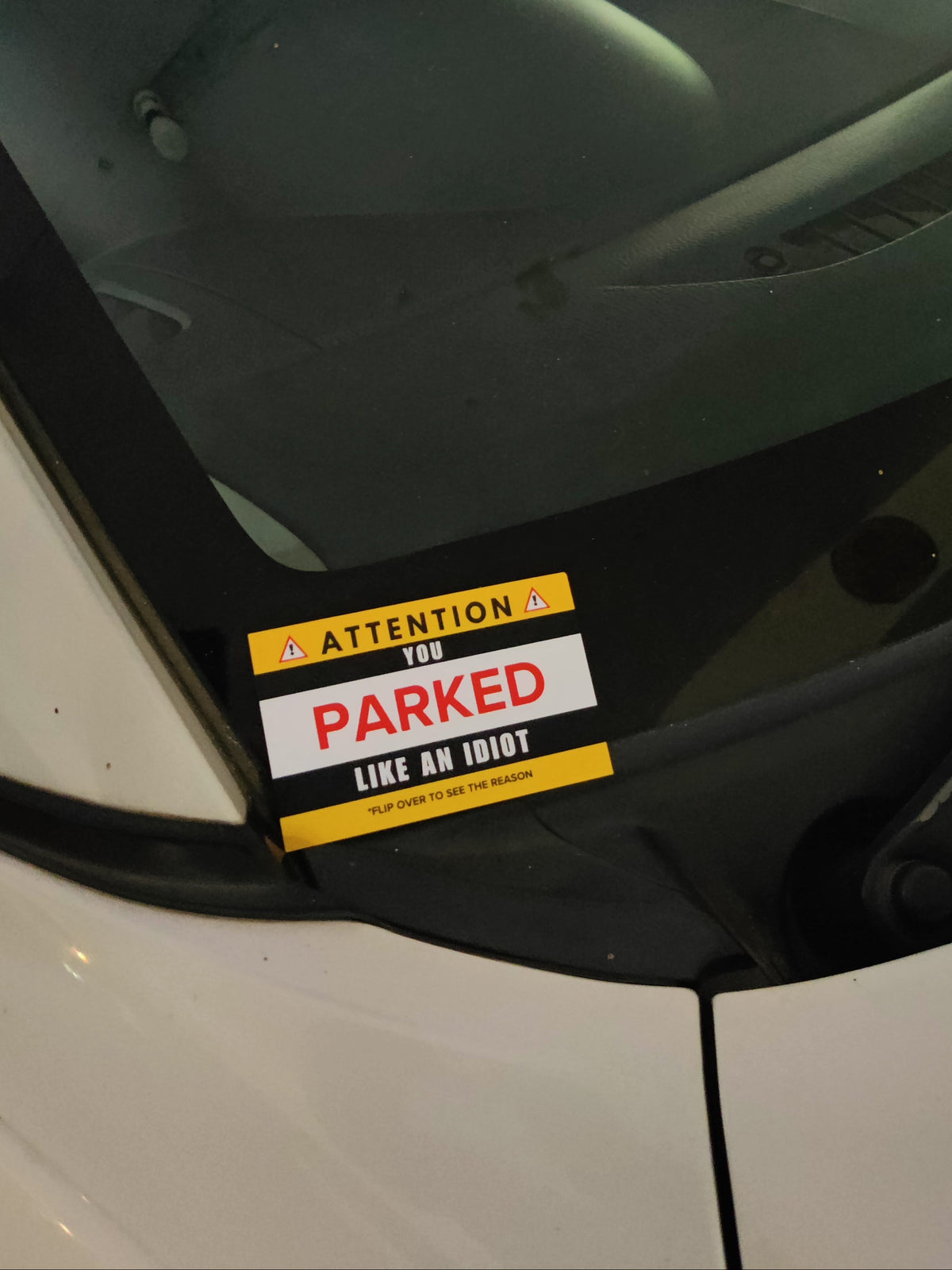 You Parked Like an Idiot - Rage Card